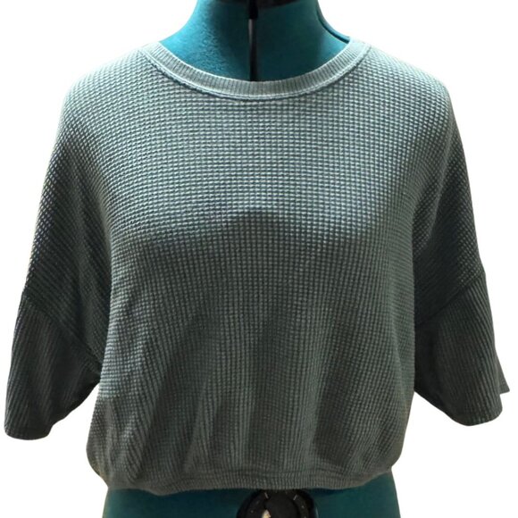 Offline by Aerie Waffle Crop Top - Picture 4 of 8
